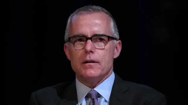 Former FBI Deputy Director Andrew McCabe