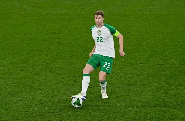 Republic of Ireland captain Nathan Collins