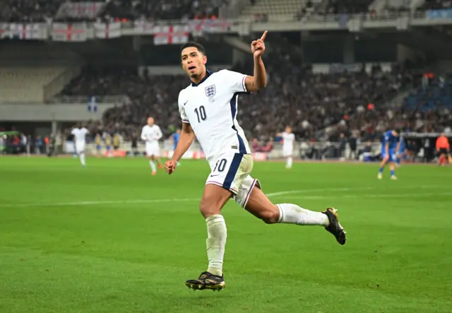 Jude Bellingham celebrates