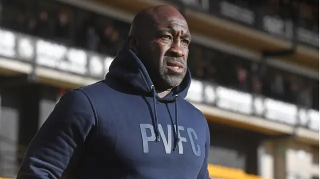 Port Vale manager Darren Moore