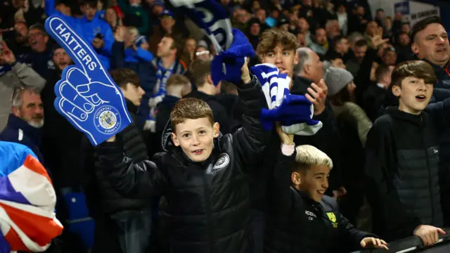 Stockport fans celebrate