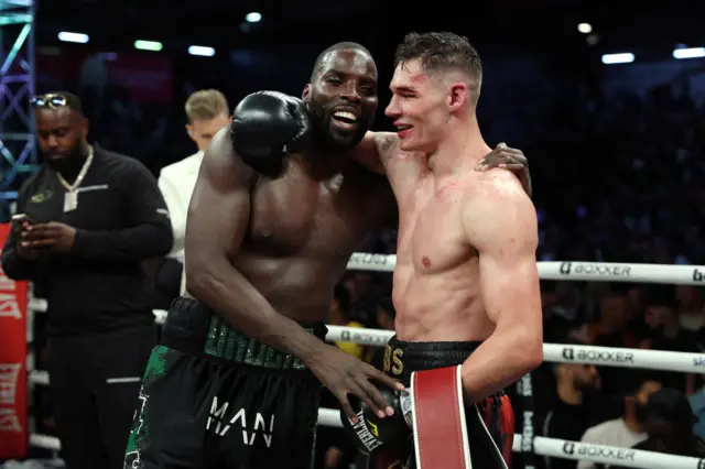 Lawrence Okolie and Chris Billam-Smith