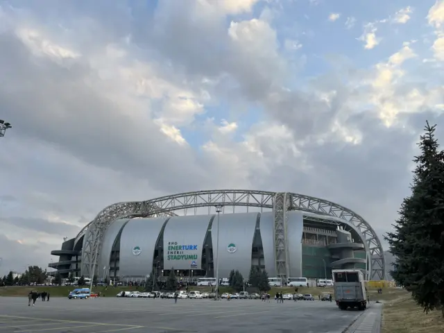 The stadium