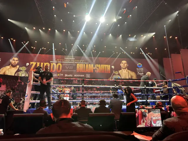 Ringside at Venue Arena