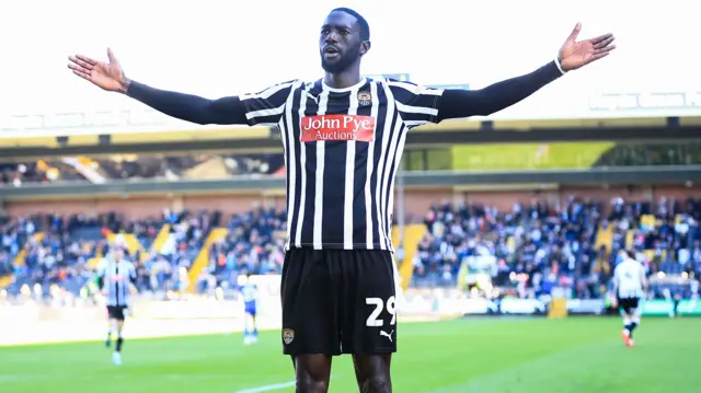 Notts County forward Alassana Jatta