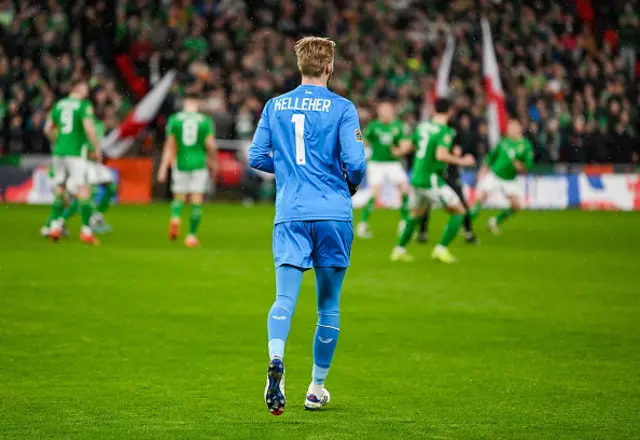 Republic of Ireland goalkeeper Caoimhin Kelleher