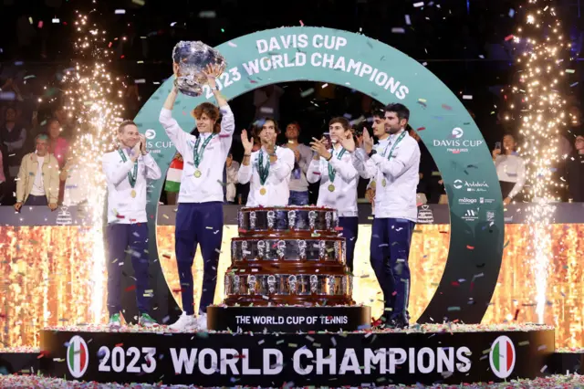 Italy win the 2023 Davis Cup