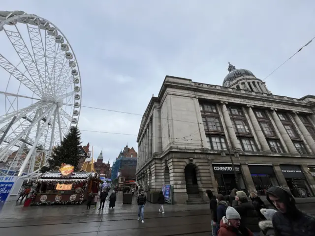 Nottingham's Winter Wonderland in Old Market Square