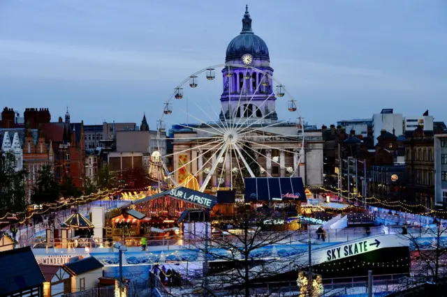 Nottingham winter wonderland