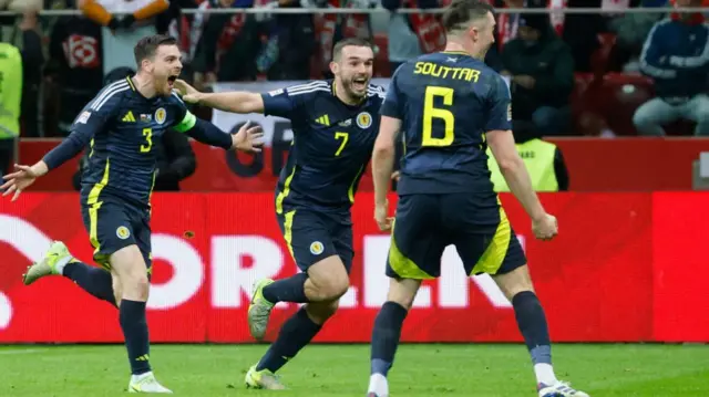 Scotland celebrate