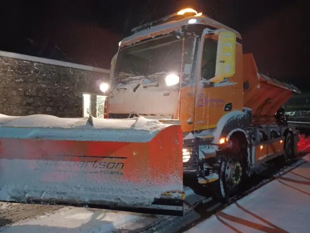 Gritters at Ryder Point depot