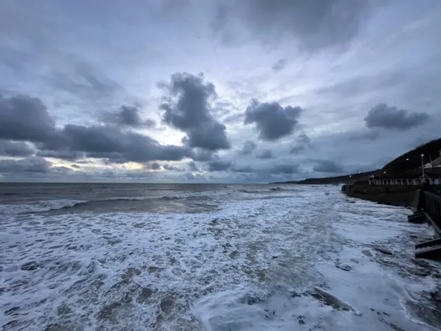 The sea at Scarborough