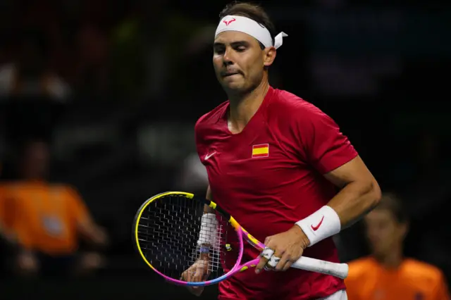 Rafa Nadal of Spain Team