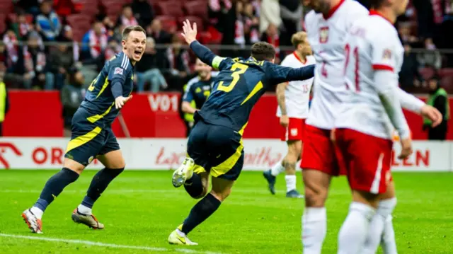 Scotland celebrate