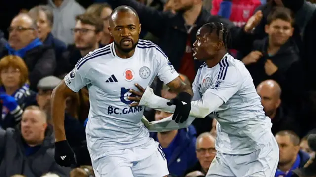 Leicester duo Jordan Ayew and Abdul Fatawu
