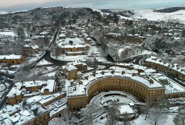 Snow in Buxton