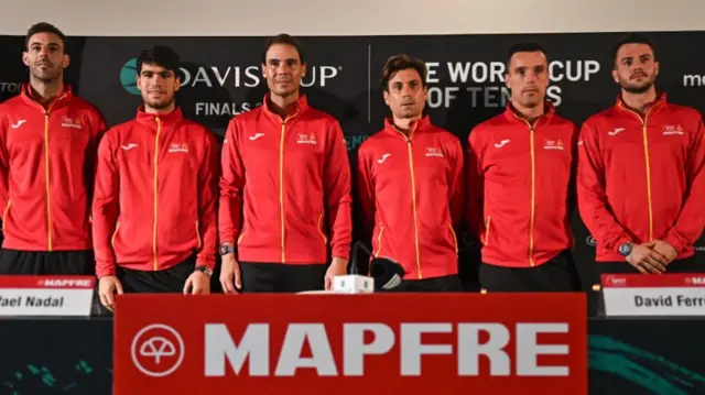 Spain's Davis Cup squad