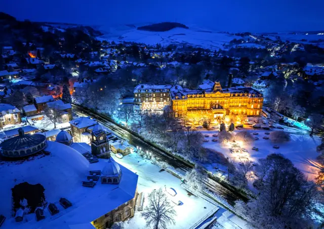 Snow in Buxton