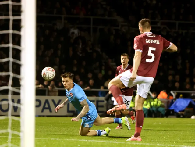 Northampton v Kettering match action