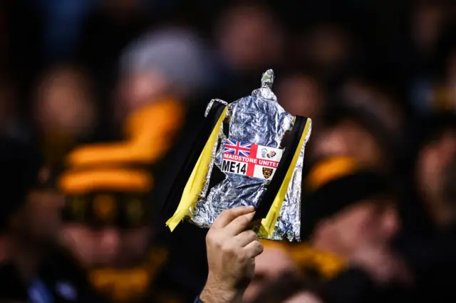 A tin foil FA Cup