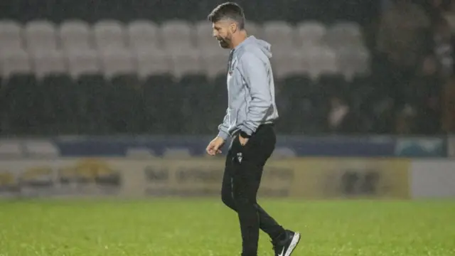 St Mirren manager Stephen Robinson