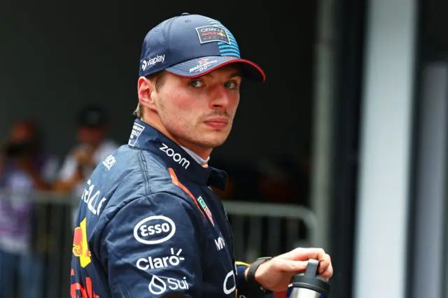 Max Verstappen at Brazil GP.