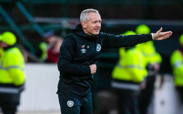 Hearts head coach Neil Critchley