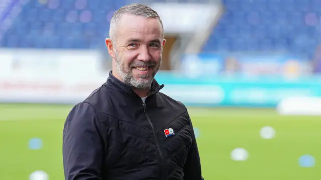 Greenock Morton manager Dougie Imrie