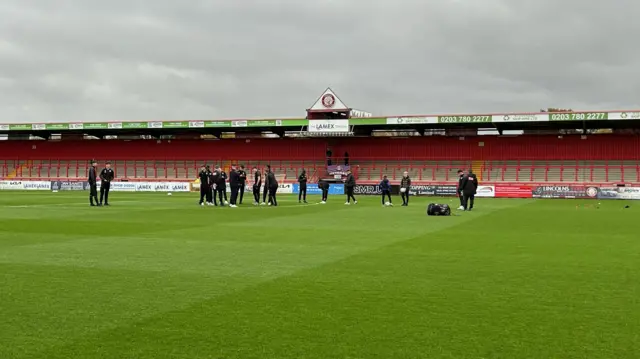 Stevenage FC ground