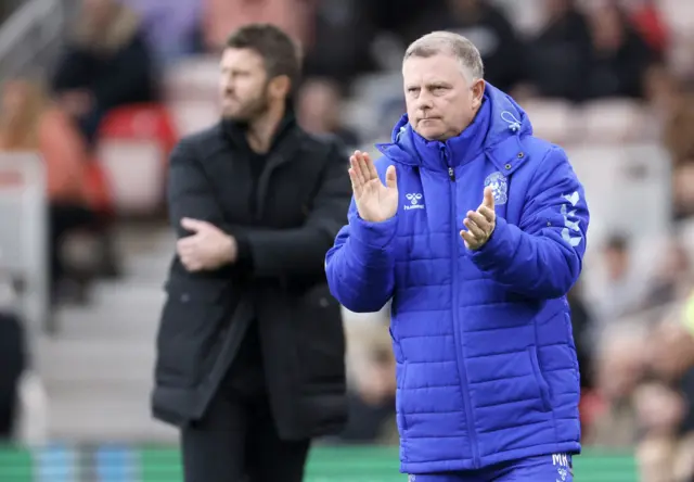 Coventry City manager Mark Robins