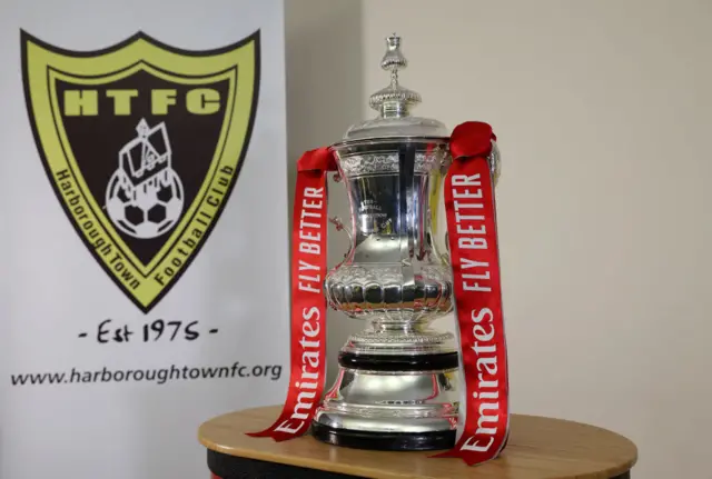 The FA Cup visits Harborough Town