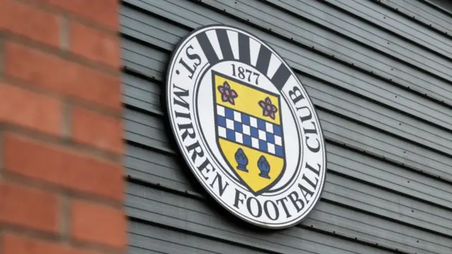 A general view of St Mirren Park