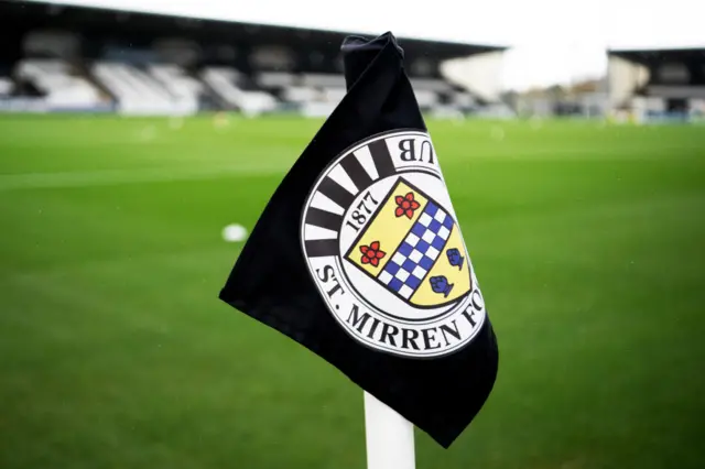 A general view of St Mirren Park