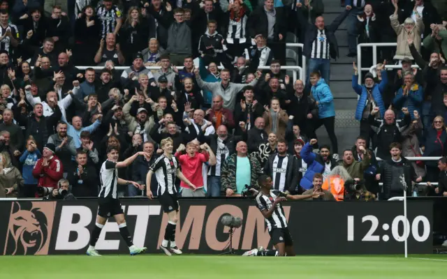 Newcastle celebrate