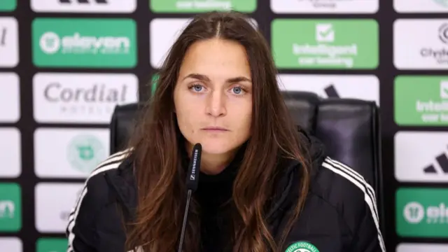 Celtic manager Elena Sadiku