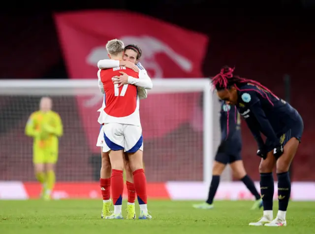 Arsenal celebrate