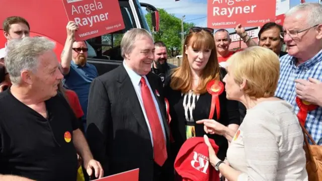 Angela Rayner and John Prescott