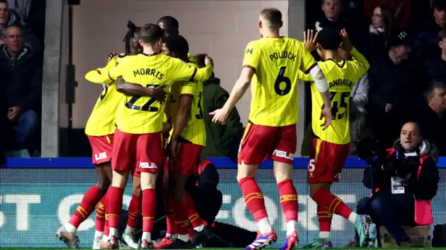 Watford celebrate