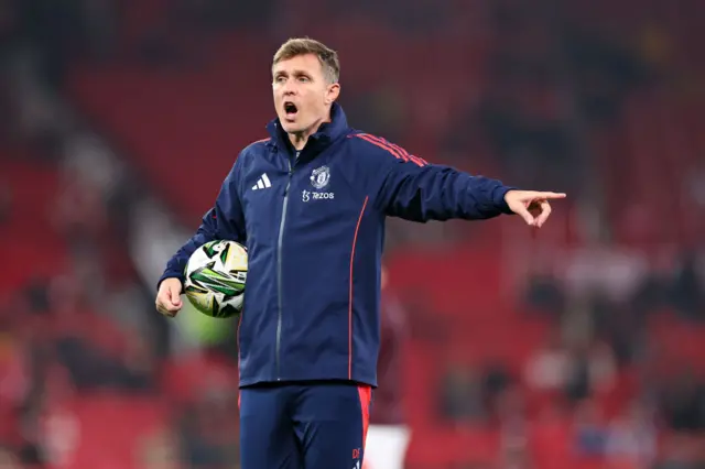 Manchester United first-team coach Darren Fletcher