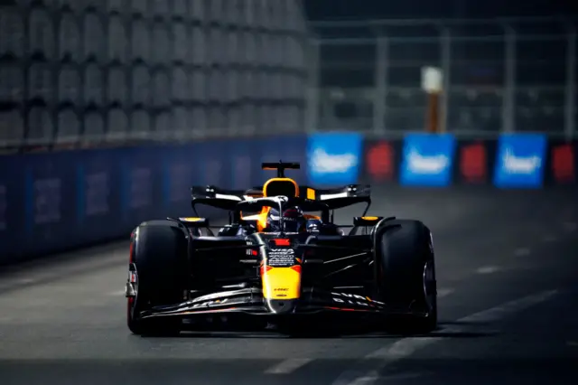 Max Verstappen in FP1