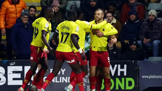 Watford celebrate