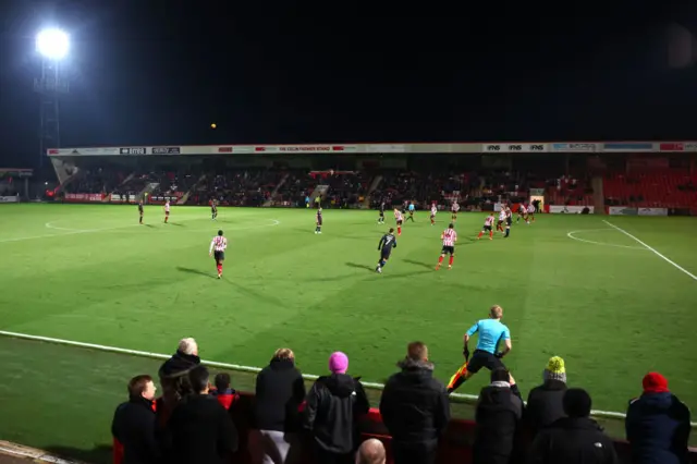 Cheltenham v Tranmere