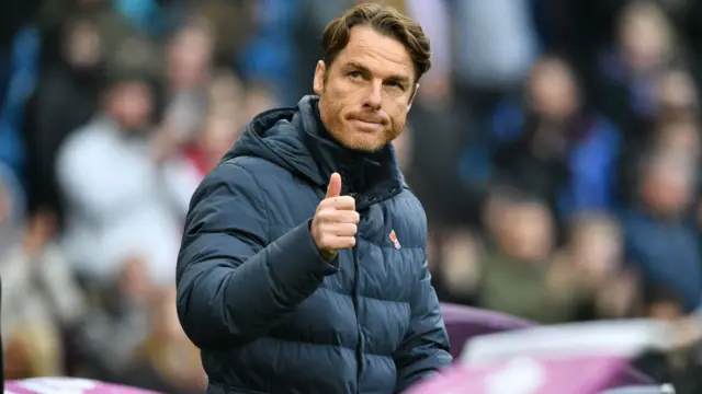 Burnley head coach Scott Parker