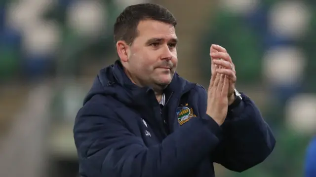 Linfield manager David Healy