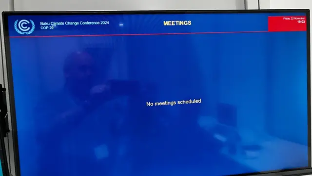 No meetings scheduled