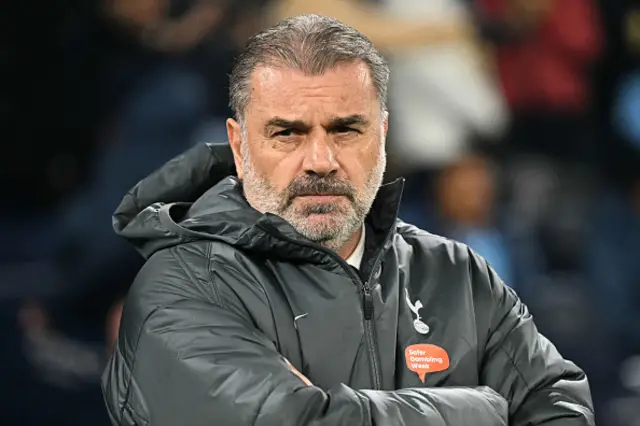 Ange Postecoglou reacts