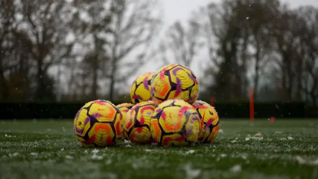 Premier League footballs