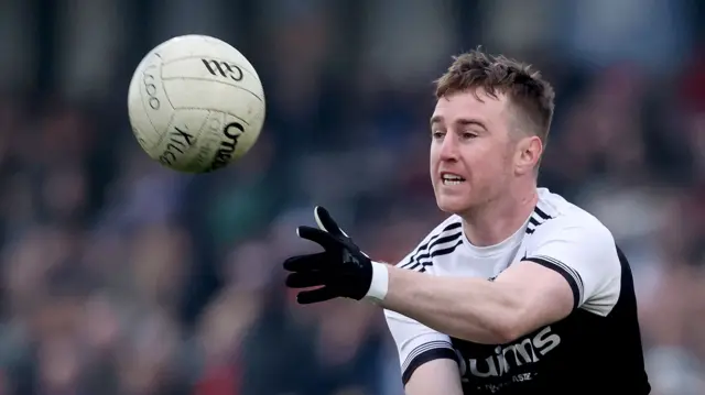 Kilcoo forward Paul Devlin top-scored with seven points against Crosserlough