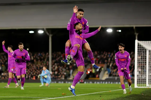 Matheus Cunha of Wolverhampton Wanderers celebrates