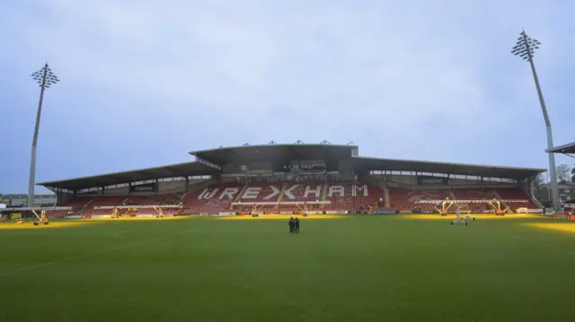 Wrexham's stadium